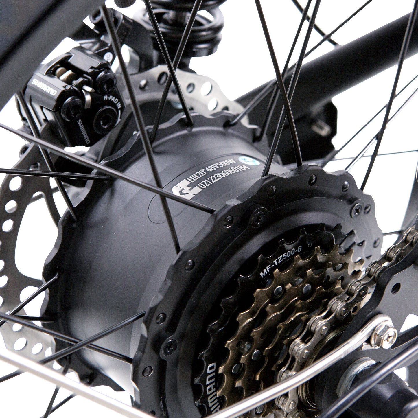 F2 20" Urban Electric Bike ā 500W, 48V 16Ah