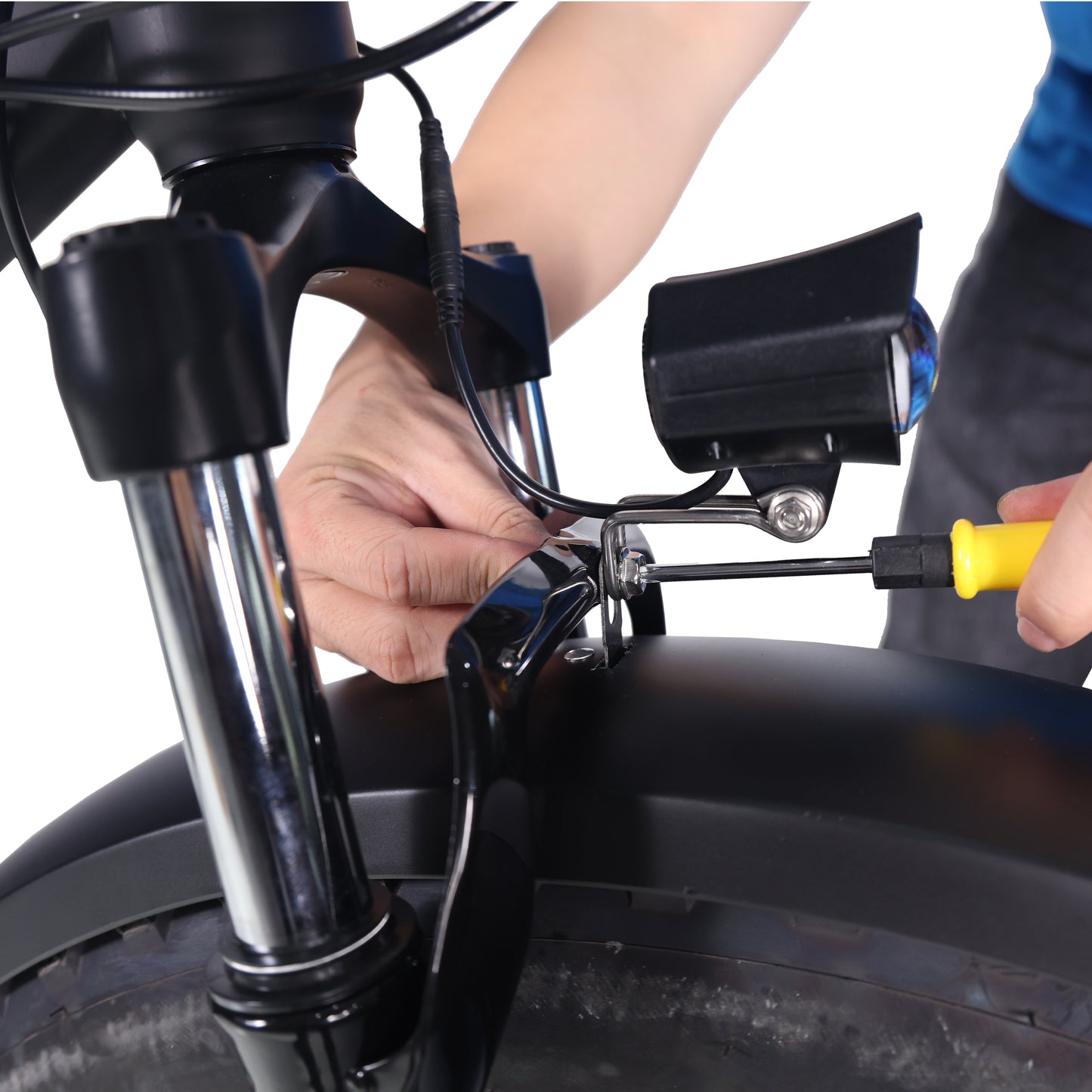 Super Cruiser – 26" Fat Tire Electric Bike – 500W | Matte Black